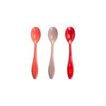 Kit-Colher-Dolce-Infantil-Colorido-em-Polipropileno-Linha-Alegria