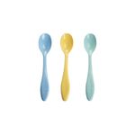 Kit-Colher-Dolce-Infantil-Colorido-em-Polipropileno-Linha-Alegria
