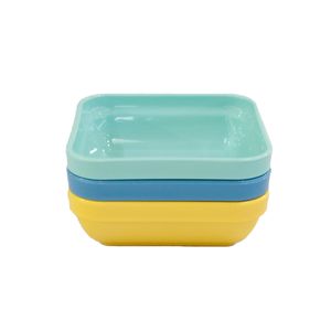 Kit Travessa Cheff Infantil 250ml Colorido em Polipropileno Linha Alegria