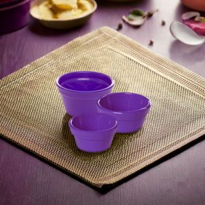 Ramequim Cheff 90ml Roxo em Polipropileno Linha Tropical