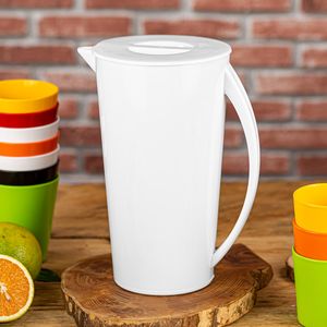 Jarra Fresc 2,5L Branca em Polipropileno Linha Tropical VEM