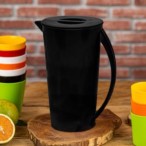 Jarra Fresc 2,5L Preta em Polipropileno Linha Tropical VEM