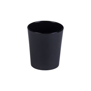 Copo Fresc Redondo 200ml Preto em Polipropileno Linha Tropical VEM