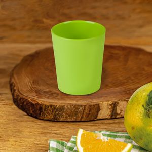 Copo Fresc Redondo 200ml Verde em Polipropileno Linha Tropical VEM