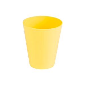 Copo Fresc Redondo 350ml Amarelo Claro em Polipropileno Linha Tendência VEM