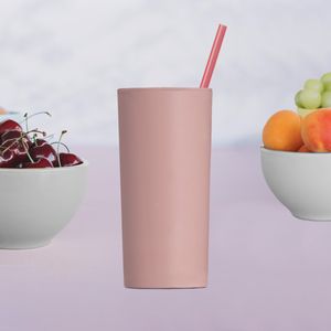 Copo Long Drink 300ml Rosé em Polipropileno Linha Tendência VEM