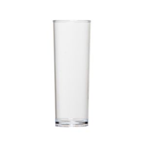 Copo Long Drink Slim 300ml Natural em Policarbonato Linha Salut VEM