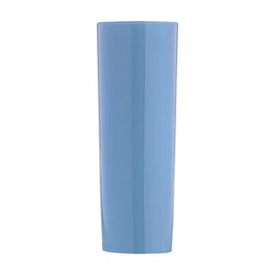 Copo Long Drink Slim 300ml Azul em Polipropileno Linha Tendência VEM