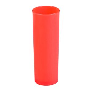 Copo Long Drink Slim 300ml Coral em Polipropileno Linha Tendência VEM