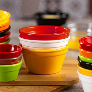 Ramequim Cheff 150ml Vermelho em Polipropileno Linha Tropical VEM