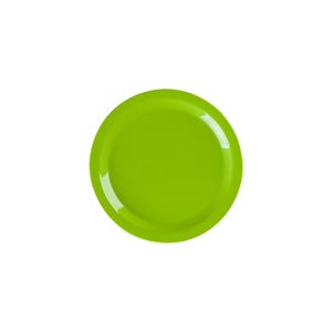 Prato Elegance Raso Redondo 19cm Verde em Polipropileno Linha Tropical VEM