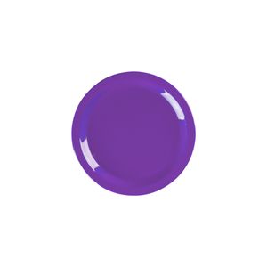 Prato Elegance de Sobremesa 19cm Roxo em Polipropileno