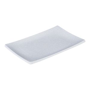 Prato Oriental Retangular 14x20 Marmore em Policarbonato Linha Profissional Cook VEM
