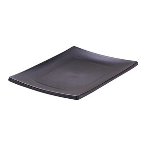 Prato Oriental Retangular 14x20 Preto em Polipropileno Linha Tropical Vemplast