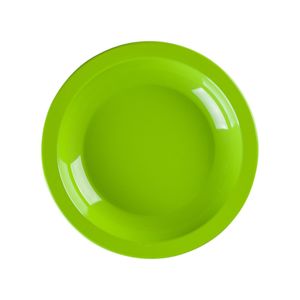 Prato Elegance Fundo Redondo 22cm Verde em Polipropileno Linha Tropical VEM