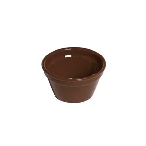 Ramequim Cheff 90ml Marrom em Policarbonato Linha Profissional Cook VEM