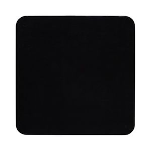 Tapete Culinário Quadrado 34x34 Preto em Silicone