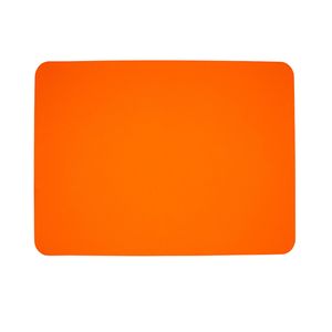 Tapete Culinário Retangular 33x40 Laranja em Silicone