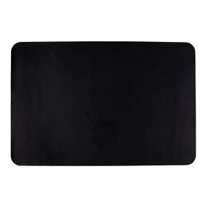Tapete Culinário Retangular 40x60 Preto em Silicone