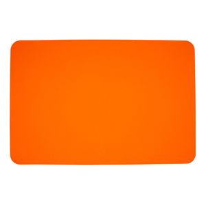 Tapete Culinário Retangular 40x60 Laranja em Silicone