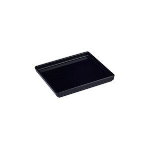 Prato Square Quadrado 13,5x13,5 Preto em Polipropileno Linha Tropical VEM