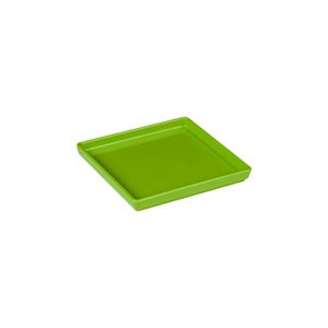 Prato Square Quadrado 13,5x13,5 Verde em Polipropileno Linha Tropical VEM