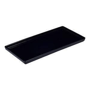 Prato Square Retangular 13,5x27 Preto em Polipropileno Linha Tropical VEM