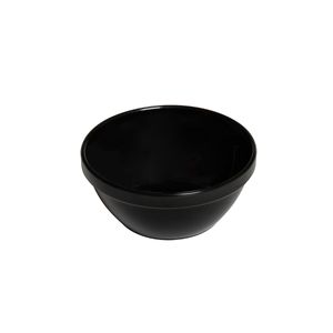 Sopeira Cheff Redonda 250ml Preta em Policarbonato Linha Profissional Cook VEM