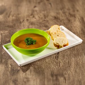 Sopeira Cheff Redonda 350ml Verde em Polipropileno Linha Tropical VEM
