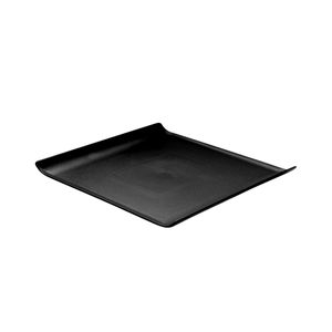 Bandeja Servir Quadrada 30x30 Preta em Polipropileno Linha Tropical VEM