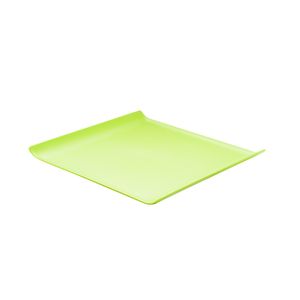 Bandeja Servir Quadrada 30x30 Verde em Polipropileno Linha Tropical VEM