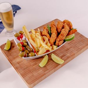 Barca Sushi 600ml Branca em Policarbonato Linha Profissional Cook VEM