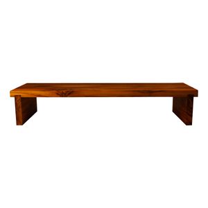 Expositor Modular para Pâtisserie 60x20x12 em Madeira Teca com Imã - Linha Wooden Glow VEM