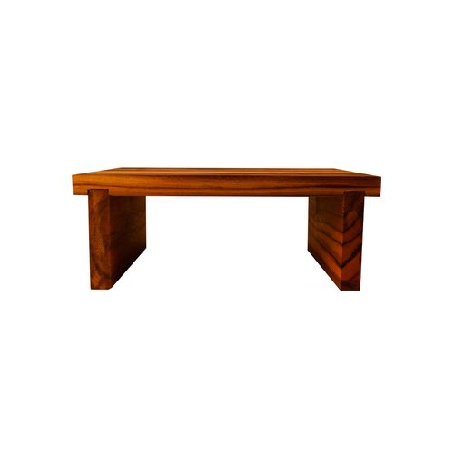 Expositor Modular para Pâtisserie 30x20x12 em Madeira Teca com Imã - Linha Wooden Glow VEM