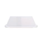 Bandeja-Servir-Retangular-Com-Tampa-15x30-Branca-em-Polipropileno---Linha-Tropical-
