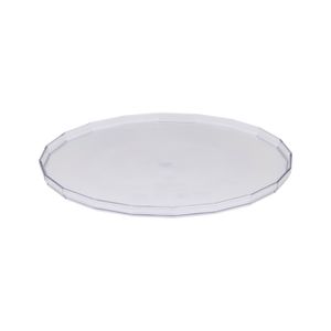 Bandeja Elegance Redonda Aro 30 Natural em Policarbonato Linha Profissional Cook VEM