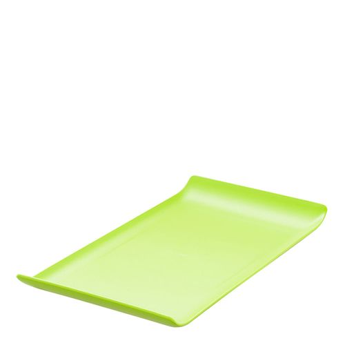 Bandeja Coffee Retangular 15x30 Verde em Polipropileno