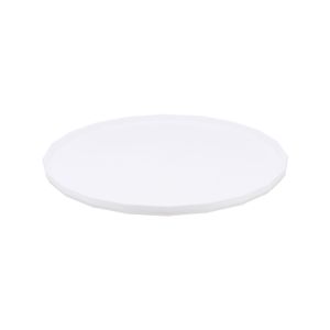 Bandeja Elegance Redonda Aro 30 Branca em Polipropileno