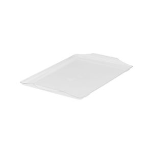 Bandeja Square Retangular 23x35 Natural em Policarbonato