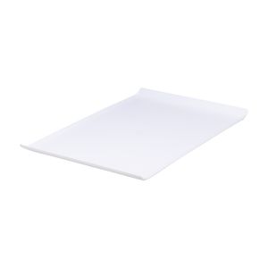 Bandeja Servir Retangular 30x45 Branca em Polipropileno