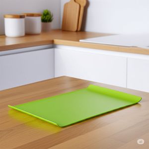 Bandeja Servir Retangular 30x45 Verde em Polipropileno