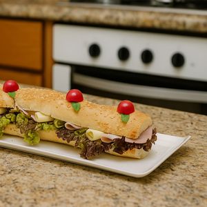 Bandeja Servir Retangular 15x40 Branca em Polipropileno