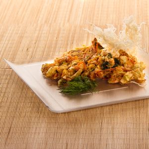 Bandeja Servir Quadrada 30x30 Natural em Policarbonato