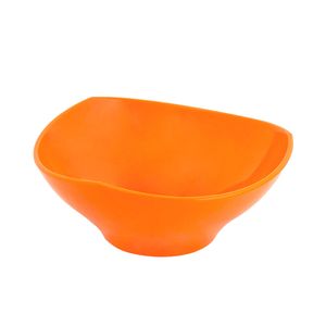 Bowl Flowers 1,5L Laranja em Polipropileno