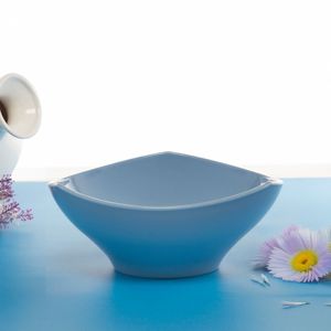 Bowl Flowers 1,5L Azul em Polipropileno