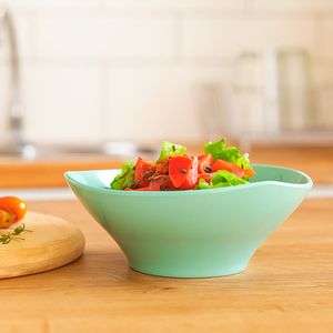 Bowl Flowers 1,5L Verde em Polipropileno