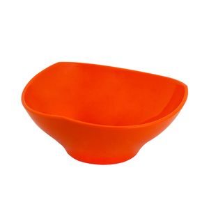 Bowl Flowers 1,5L Laranja em Policarbonato