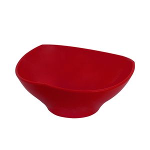 Bowl Flowers 1,5L Vermelho em Policarbonato