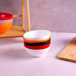 Bowl Oriental Redondo 500ml Branco em Polipropileno