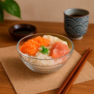 Bowl Oriental Redondo 500ml Natural em Policarbonato